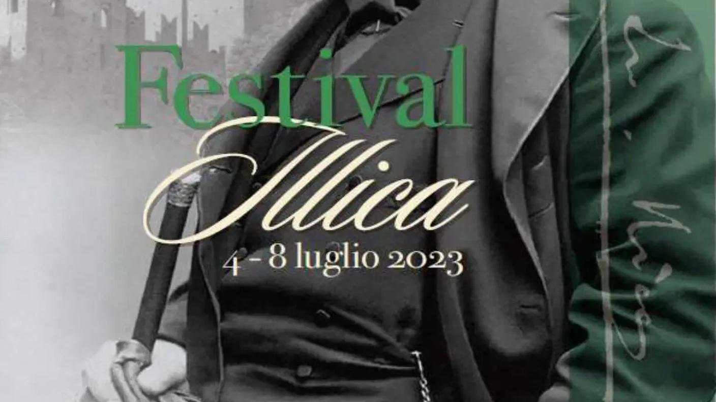 Immagine di copertina del Festival Illica Castell'Arquato, nell'immagine è raffigurato Luigi Illica
