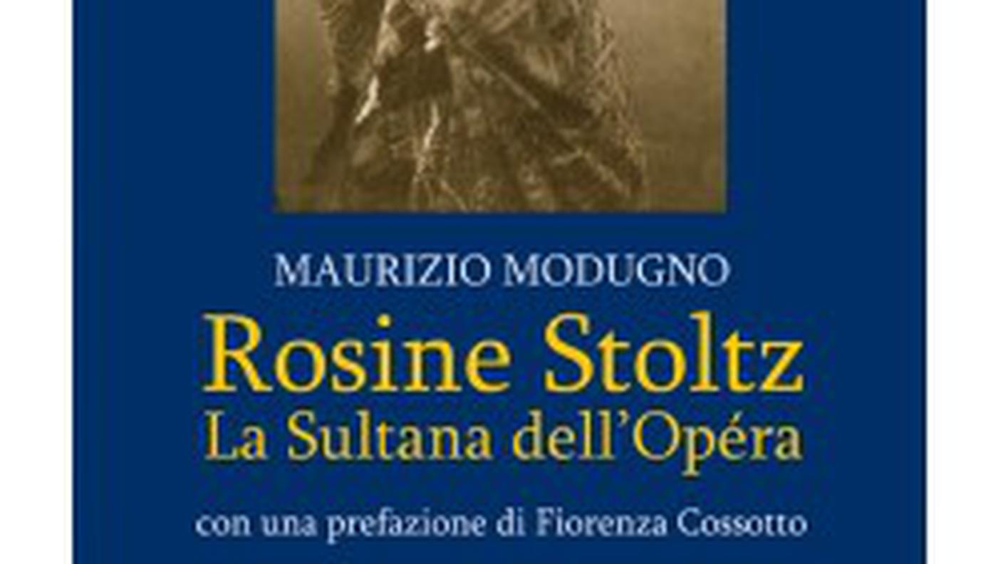 "Rosine Stoltz, la sultana dell’Opéra" di Maurizio Modugno, Zecchini Editore (dettaglio di copertina)