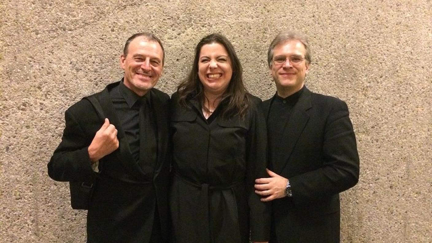 Giorgio Appolonia con Daniela Barcellona e Alessandro Vitiello