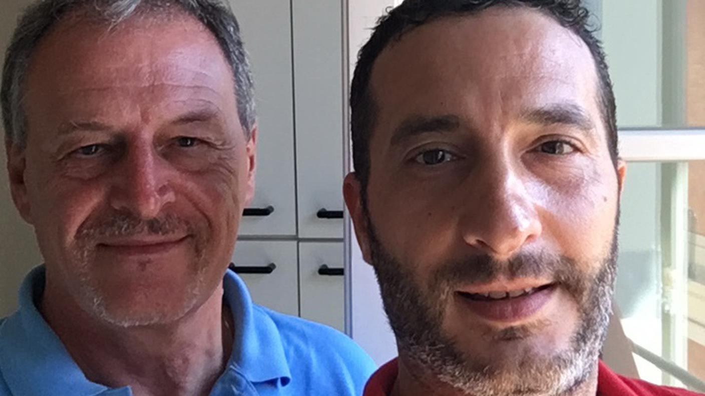 Vito Priante con Giorgio Appolonia 