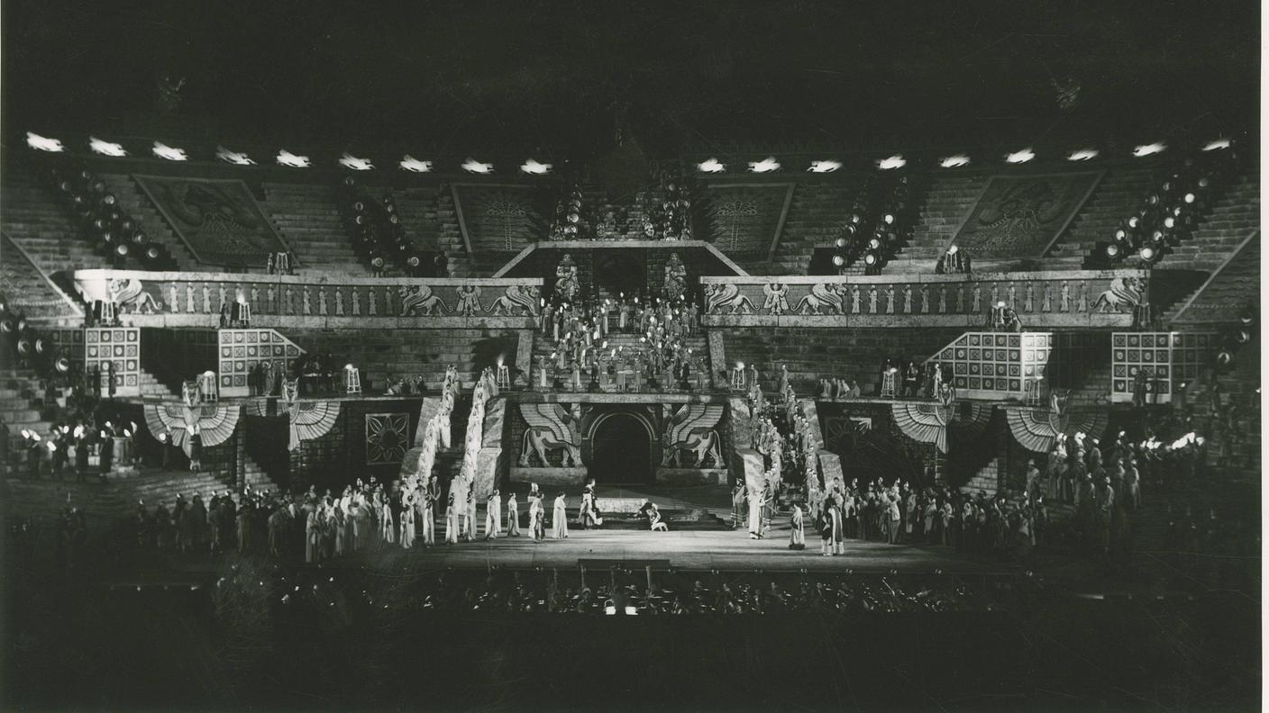  Nabucco by Giuseppe Verdi. Verona Arena,