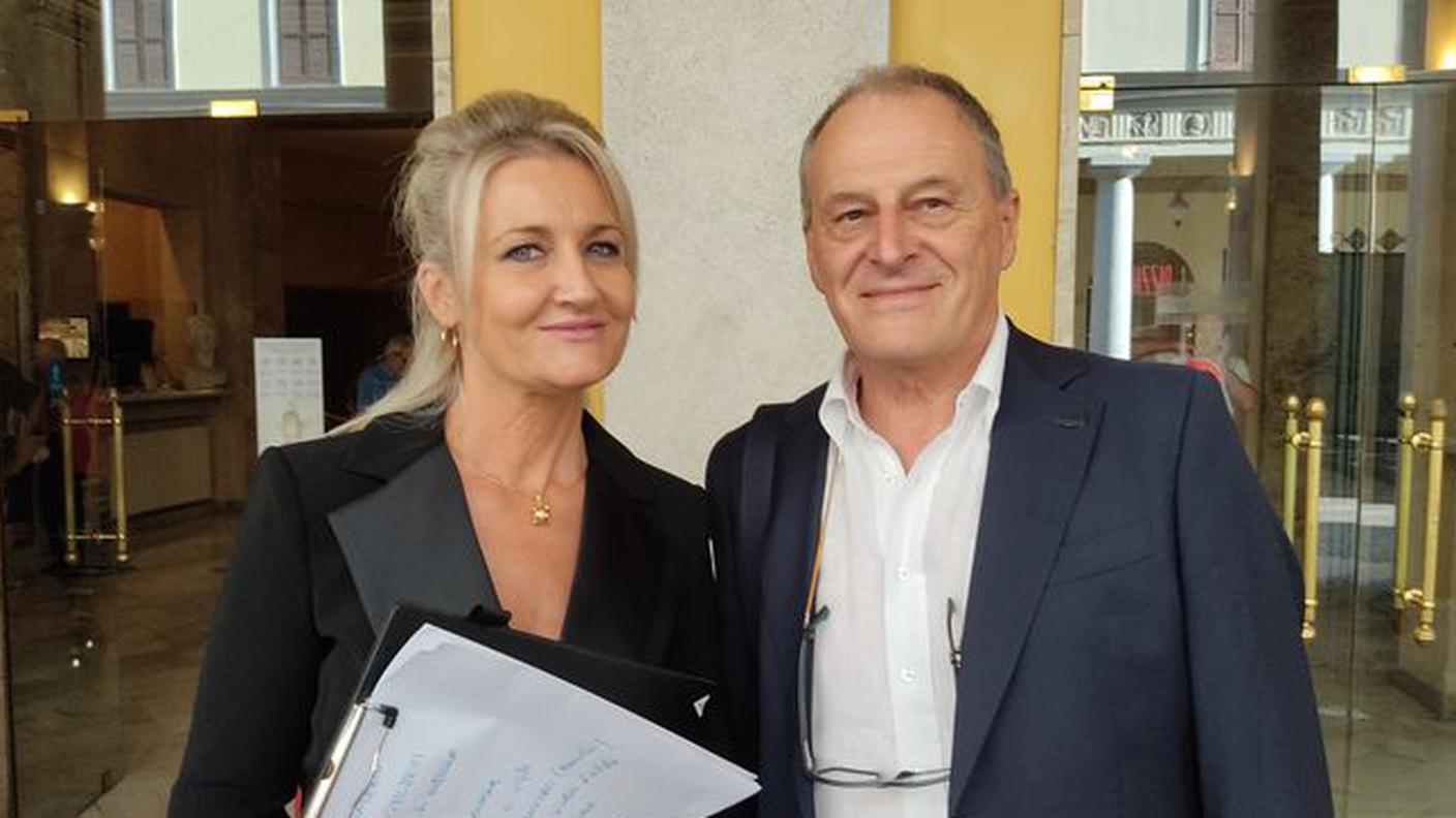 Giorgio Appolonia e Corinne Baroni