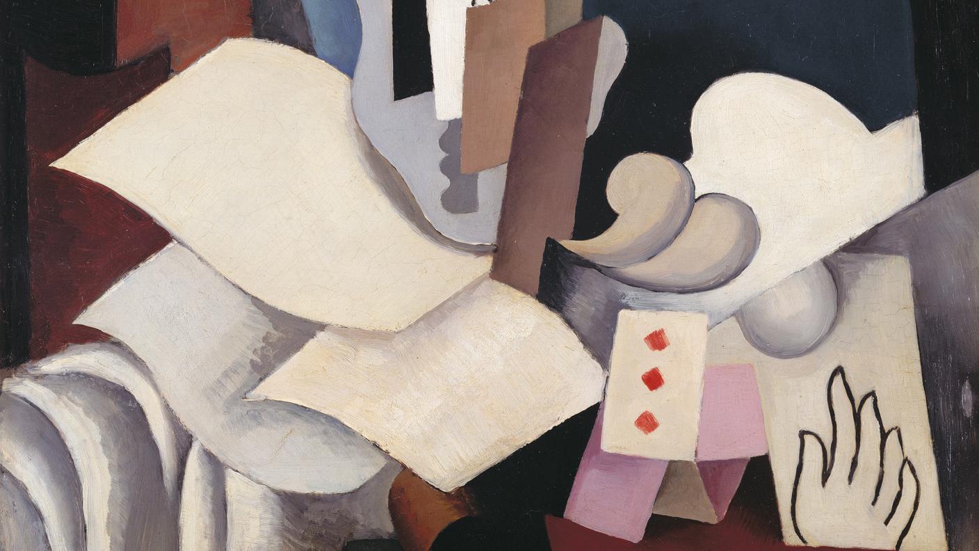 Roger de La Fresnaye, Le Prestidigitateur, 1921-1922, Centre Pompidou, Parigi, MNAM-CCI, Legs de Mme Stéphanie Brillouin, 1966. Photo, Cosimo Filippini 2023