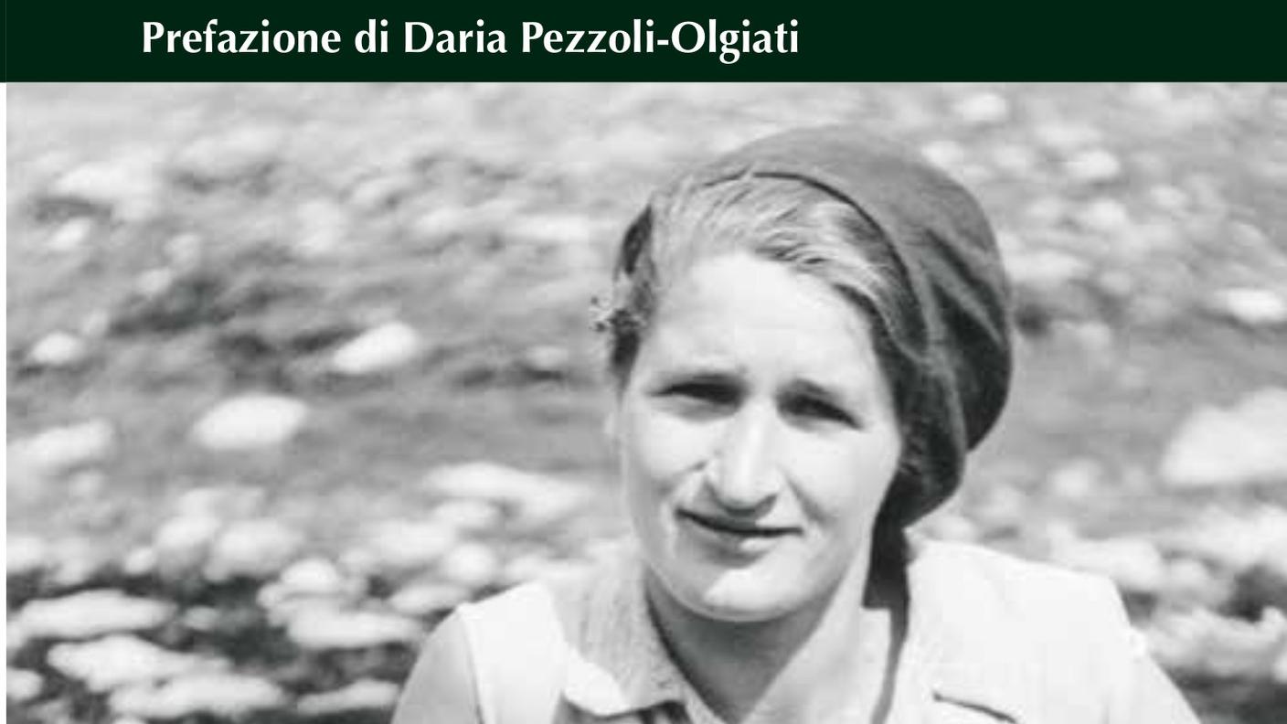 "La pastora illegale. Vita di Greti Caprez-Roffler" di Christina Caprez, Armando Dadò (dettaglio di copertina)