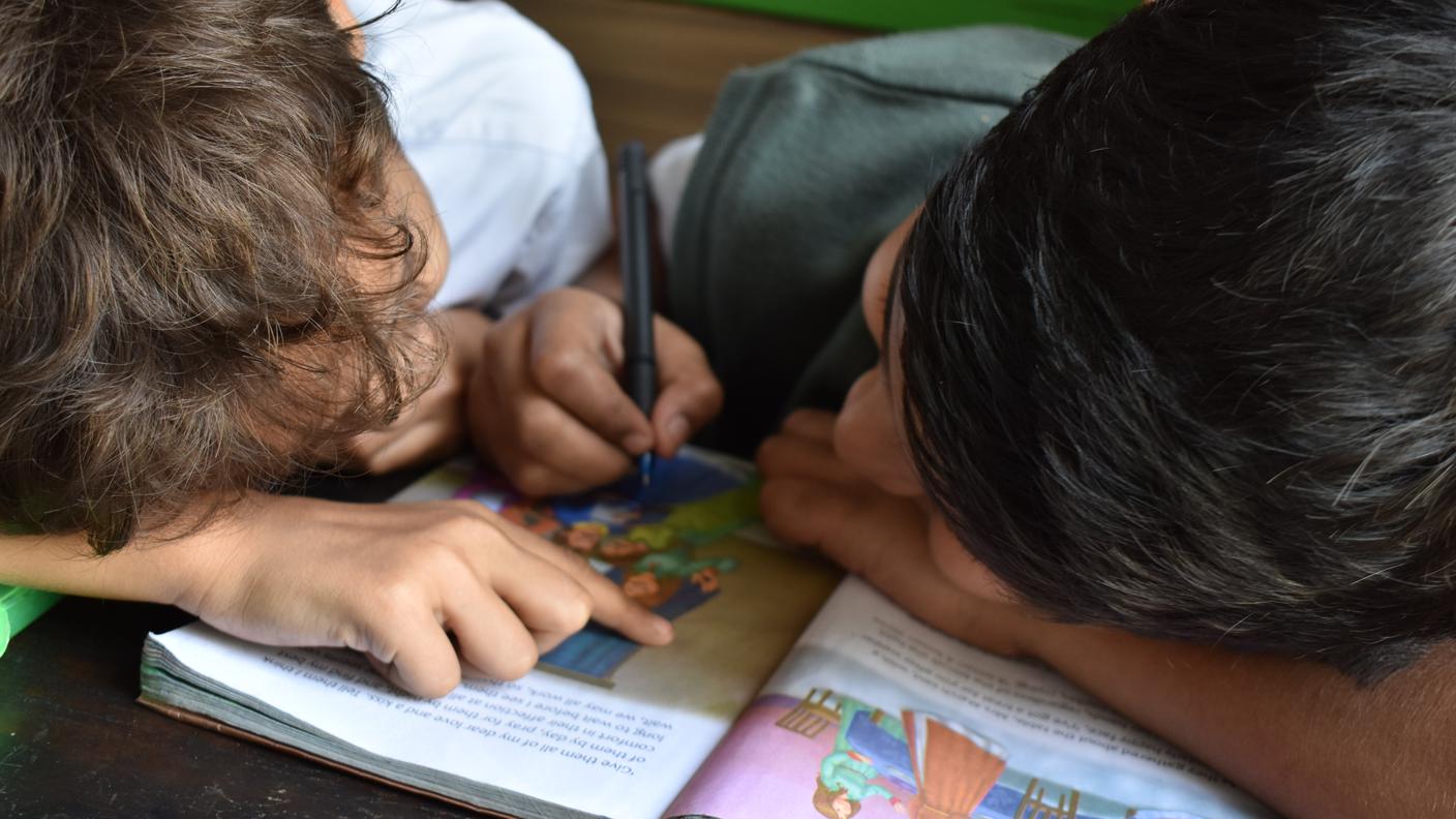 Bambini a scuola