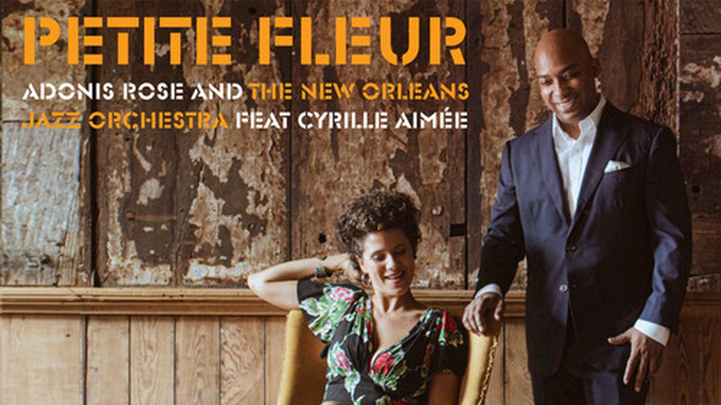 "Petite Fleur" di Cyrille Aimée & Adonis Rose, Storyville Records (dettaglio di copertina)