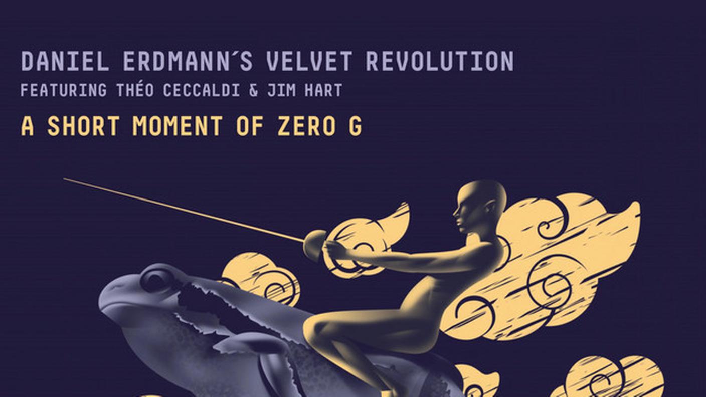 "Infinity Kicks In" di Daniel Erdmann's Velvet Revolution, Budapest Music Center Records (dettaglio di copertina)