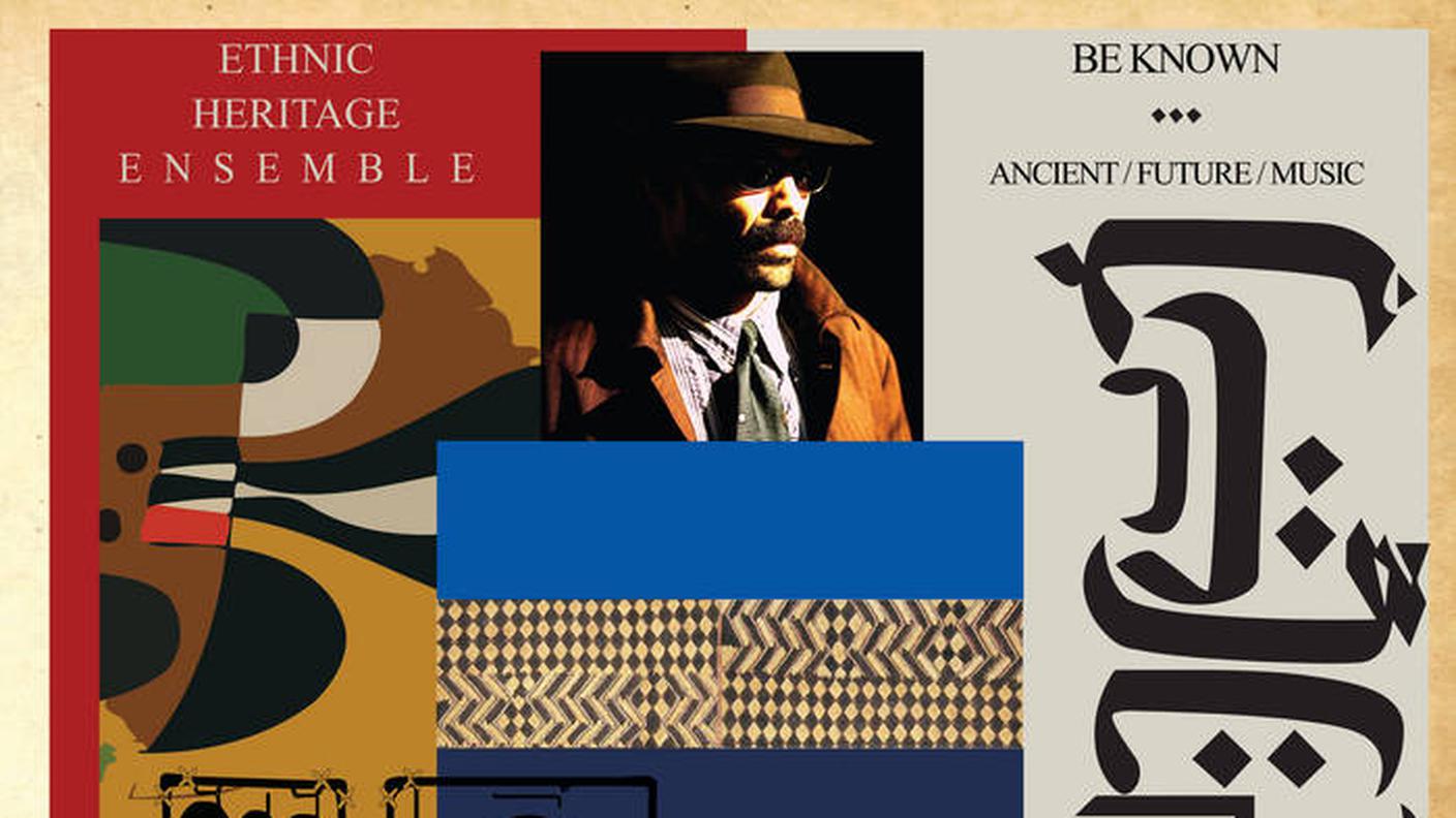 "Ntozake (for Ntozake Shange)" di Ethnic Heritage Ensemble, Spiritmuse Records (dettaglio di copertina)