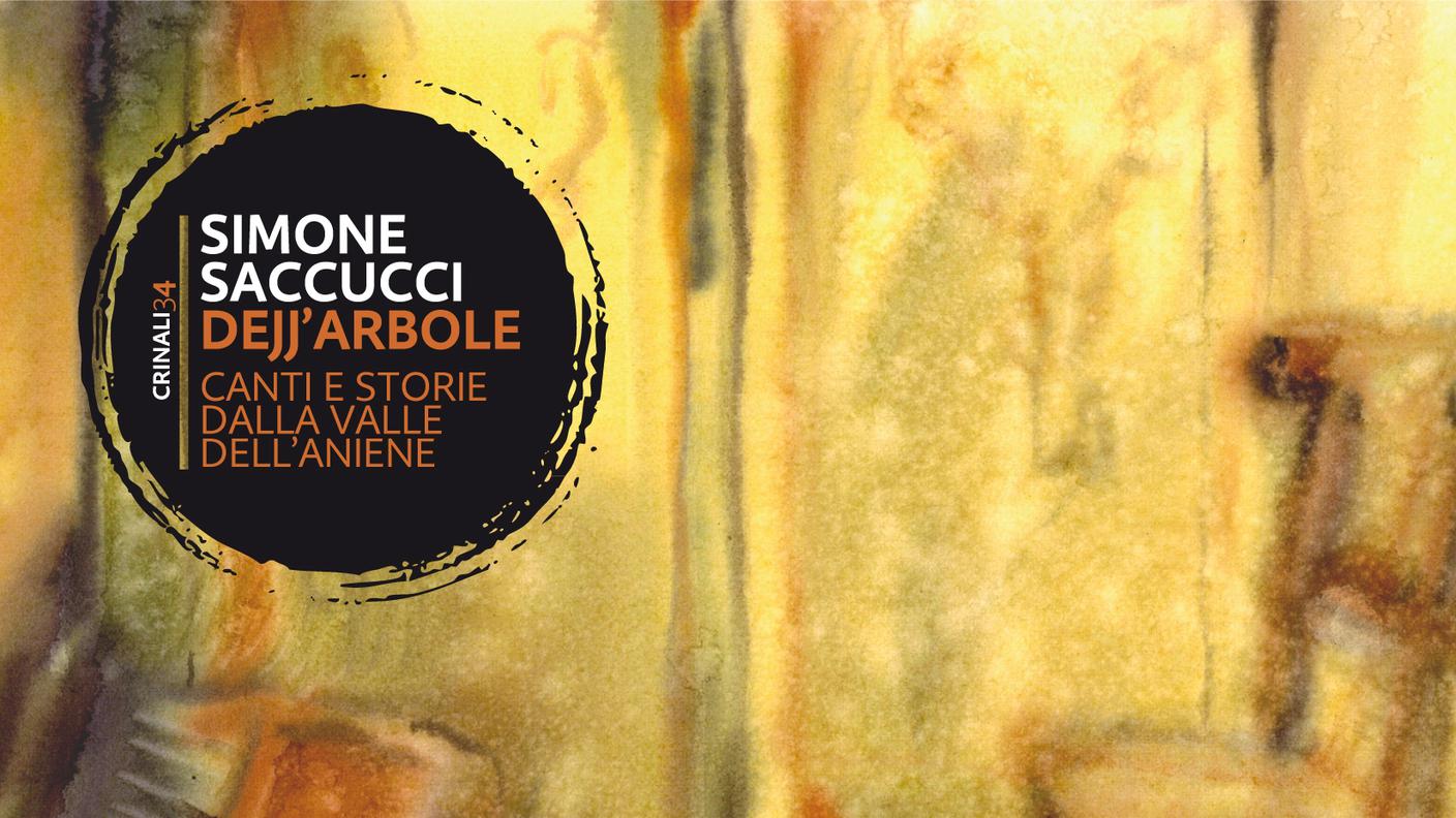"La partenza" di Simone Saccucci, Squilibri (dettaglio di copertina)