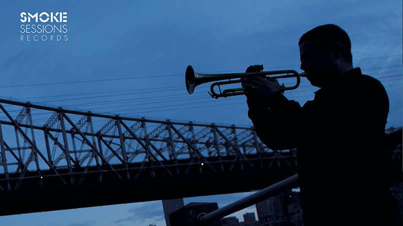 "Dark Blue" di Jim Rotondi, Smoke Sessions Records (dettaglio di copertina)