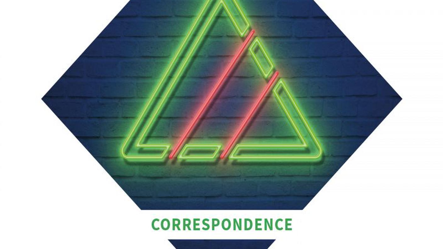 “Correspondence” di Gianluca Petrella & Pasquale Mirra, Tûk Music (dettaglio di copertina)
