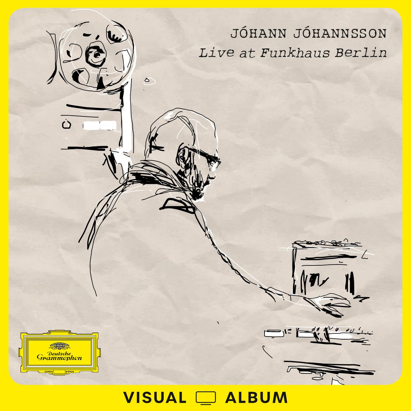 "A Sparrow Alighted Upon Our Shoulder" di Jóhann Jóhannsson, Deutsche Grammophon (dettaglio di copertina)
