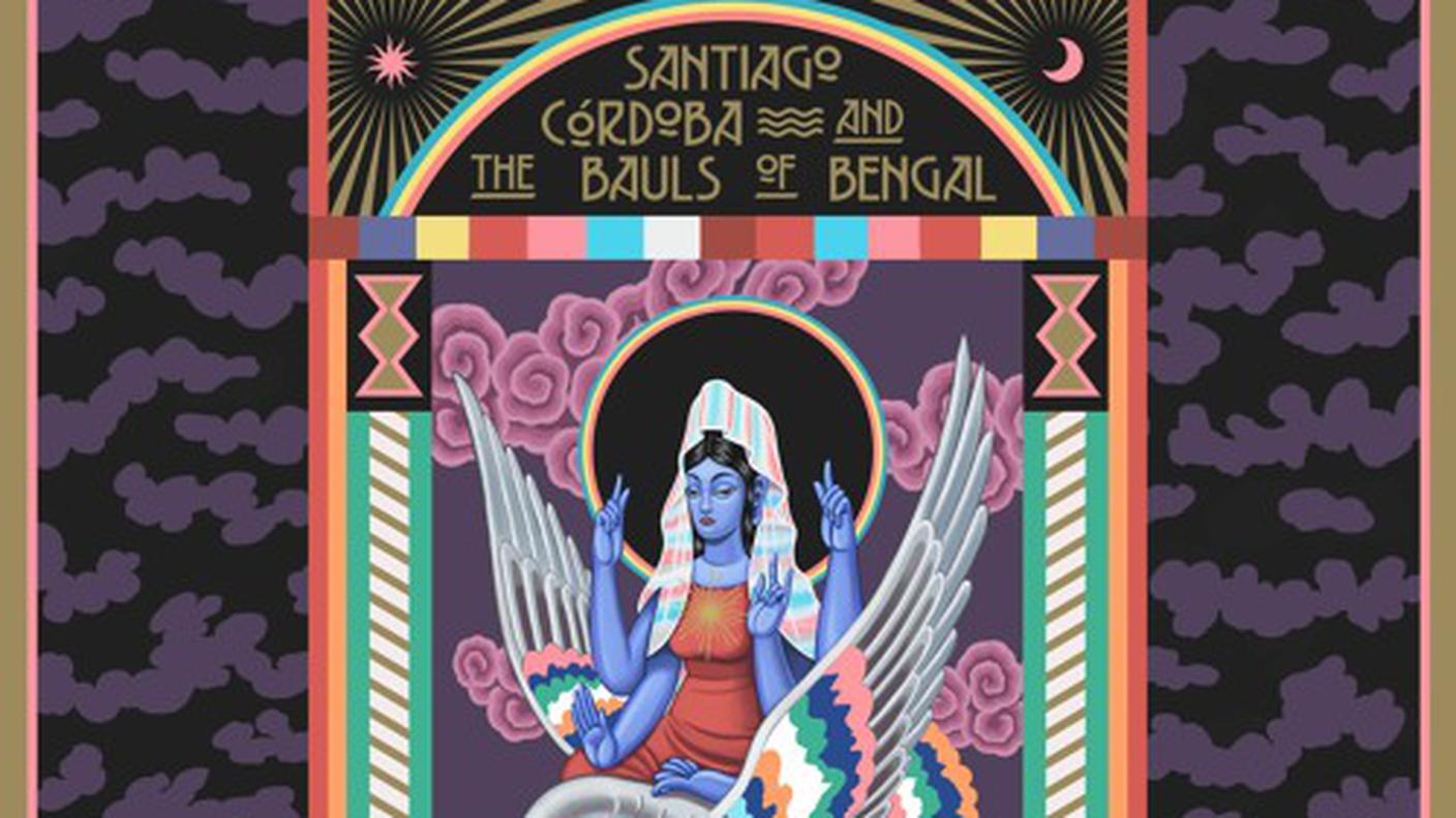 "Tigres En Fuga" di Santiago Córdoba & The Bauls of Bengal, Earthly Measures (dettaglio di copertina)