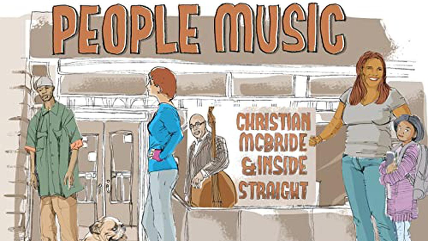 "Dream train" di Christian McBride & Inside Straight, Mack Avenue Records (dettaglio di copertina)