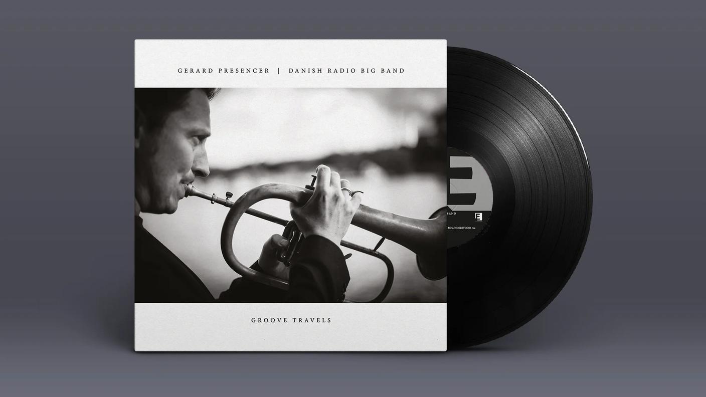 "Another Weirdo" di Gerard Presencer & Danish Radio Big Band, Edition Records (dettaglio di copertina)
