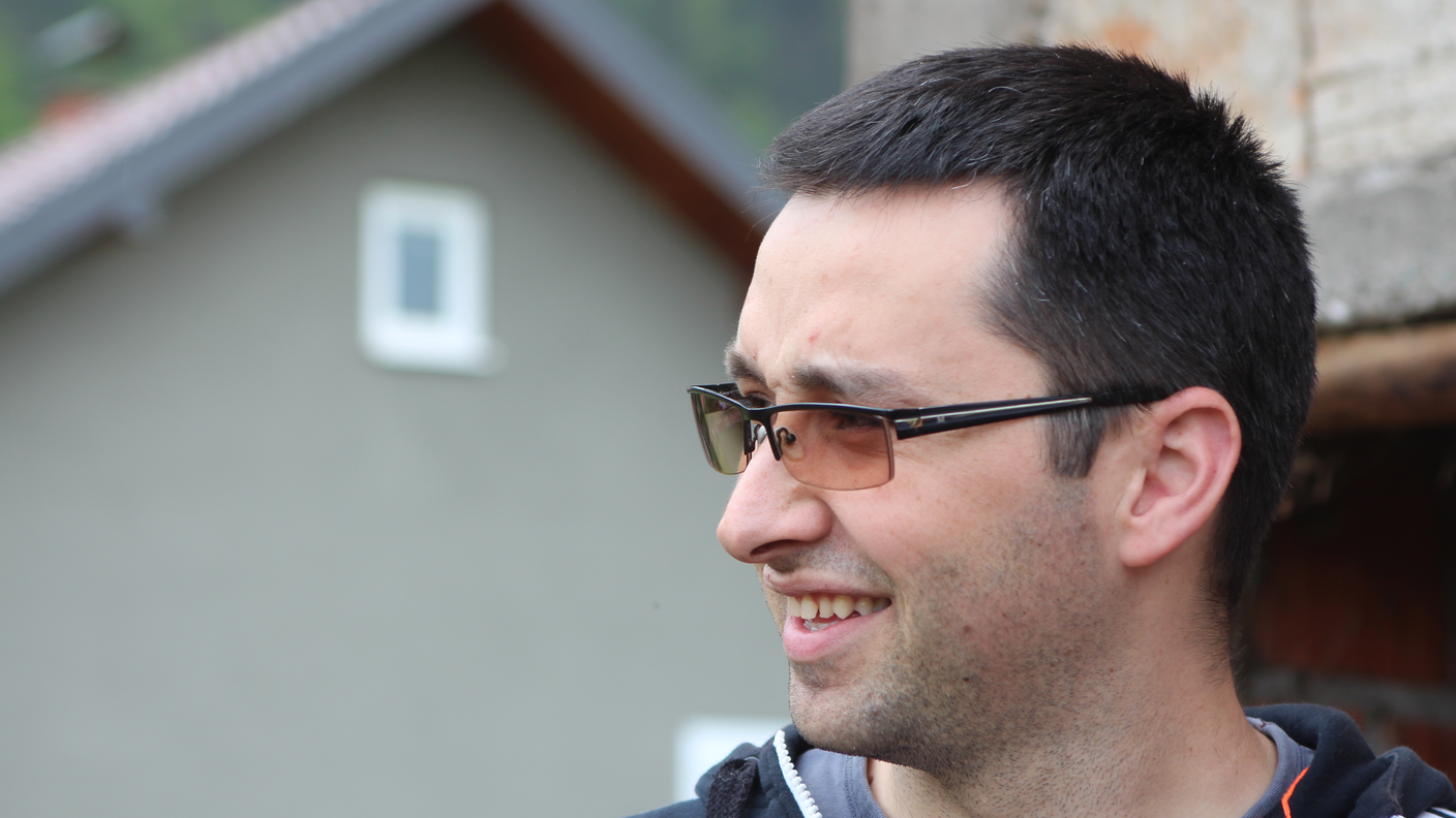 Edin, collaboratore del progetto “Transumanza della Pace” in Bosnia