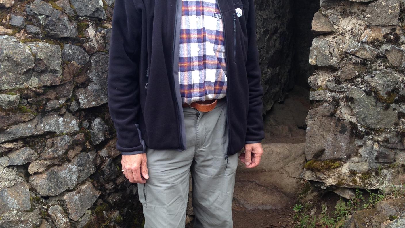 Gilbert Wagner, membro dell'Associazione Amici dell'Hartmannswillerkopf