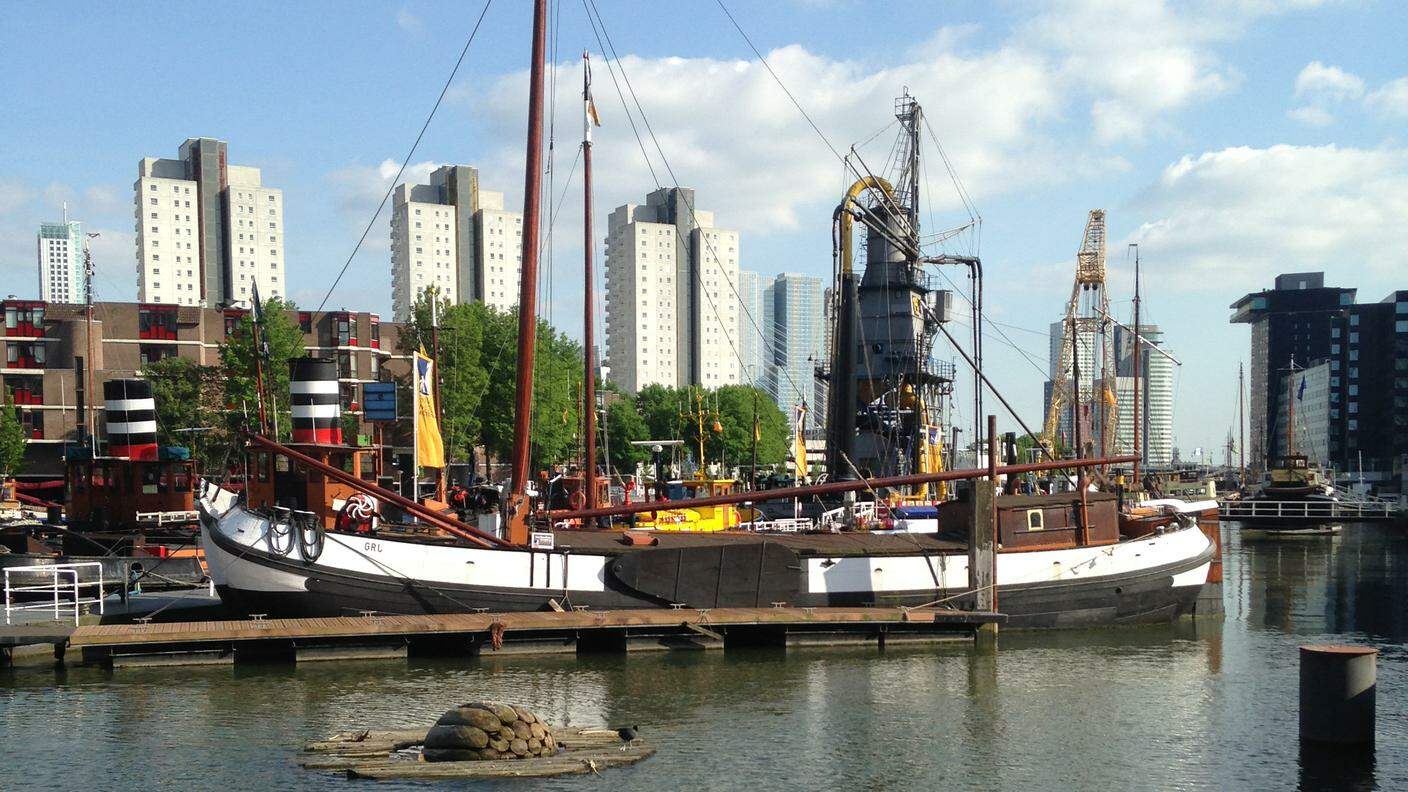 Il vecchio porto di Rotterdam, foto RSI Brigitte Schwarz.JPG