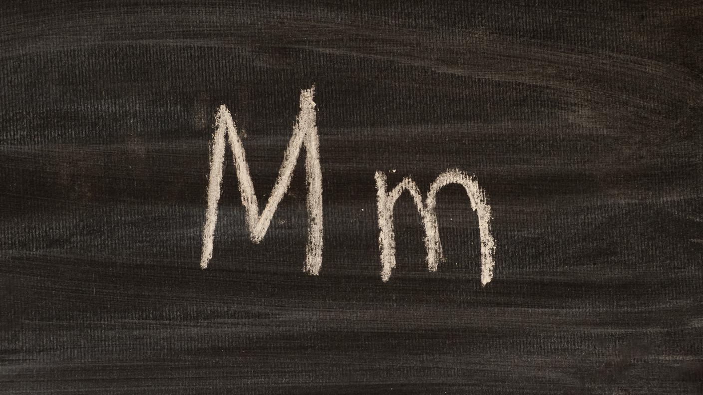 lettera "M"