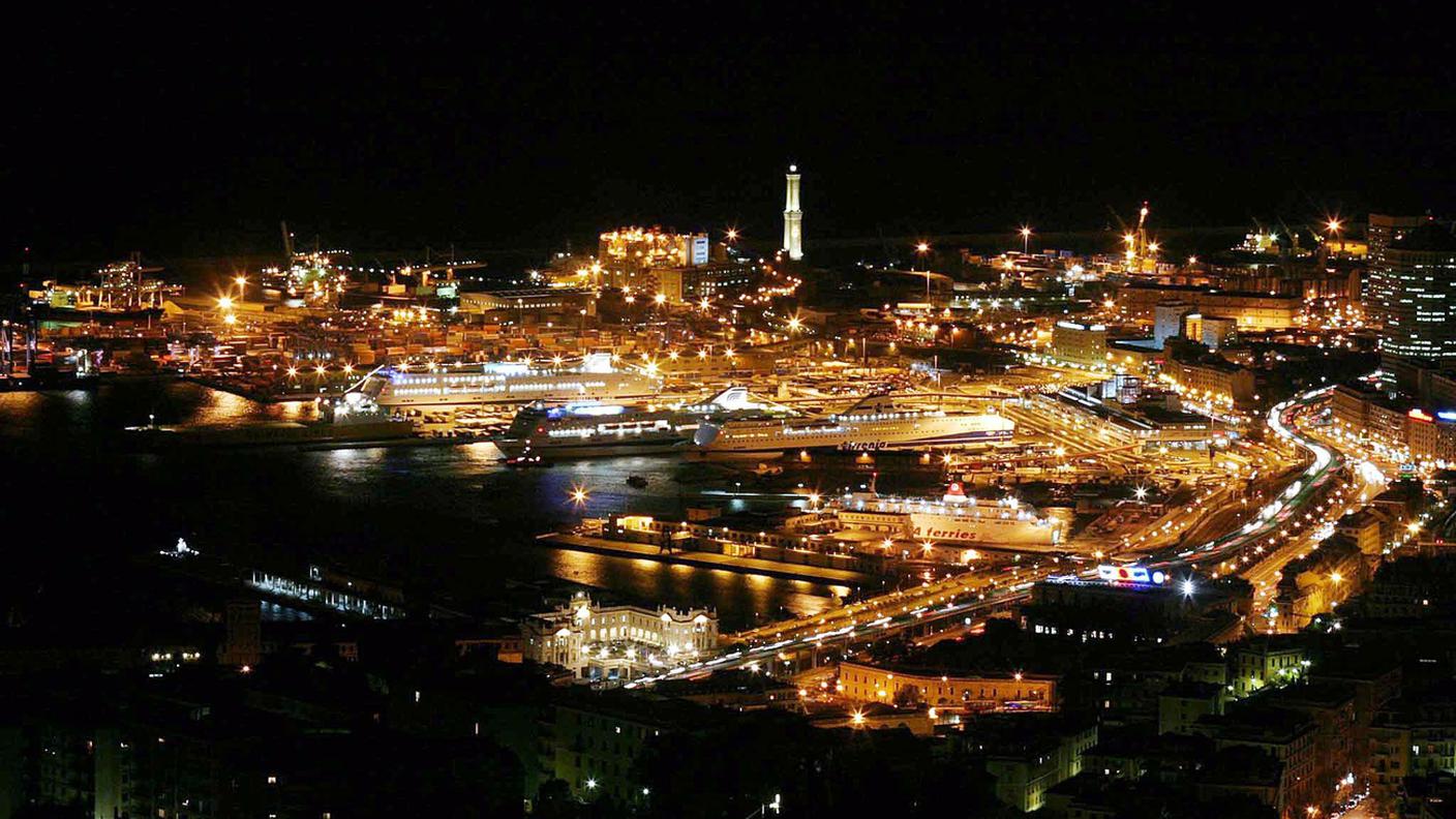 Porto di Genova, Italia