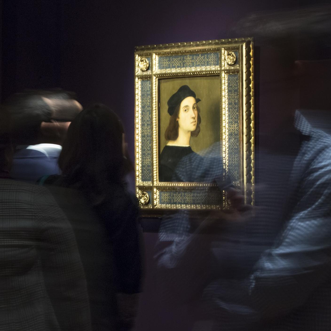 Autoritratto di Raffaello Sanzio, Galleria degli Uffizi a Firenze