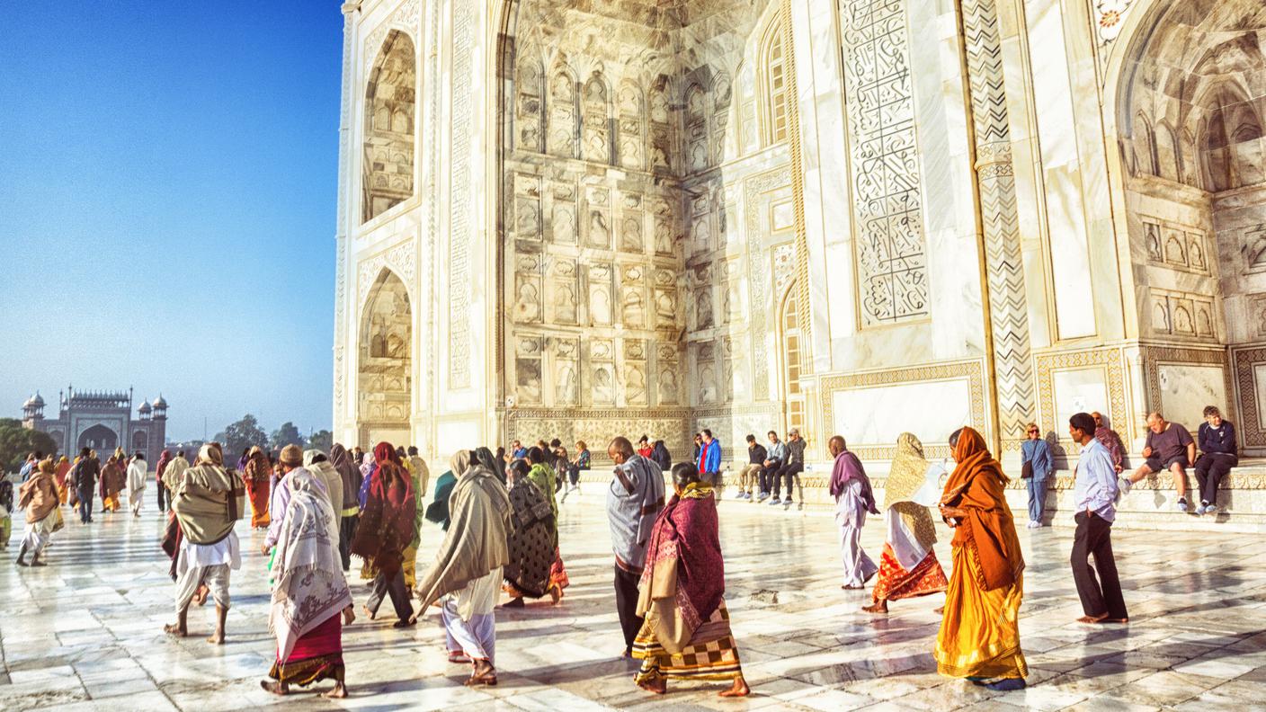 Taj Mahal in Agra, India