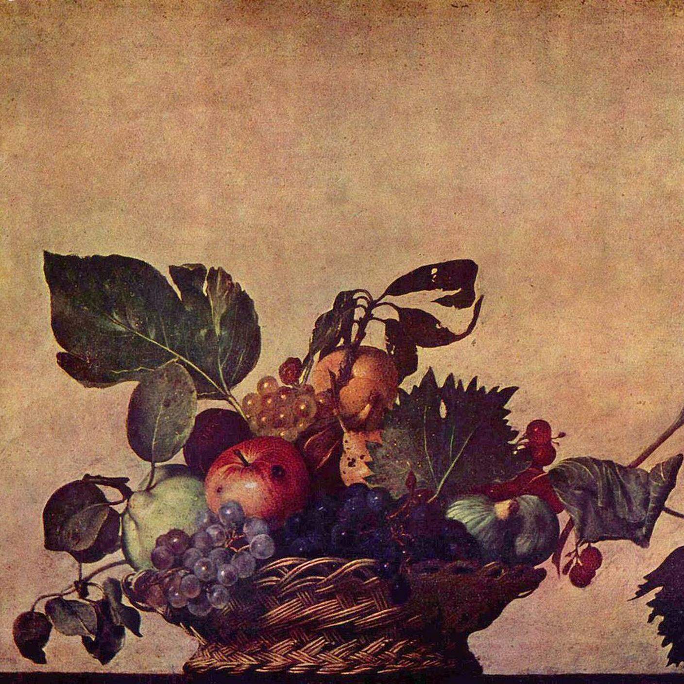 Michelangelo Merisi da Caravaggio, "Canestra di frutta", 1596