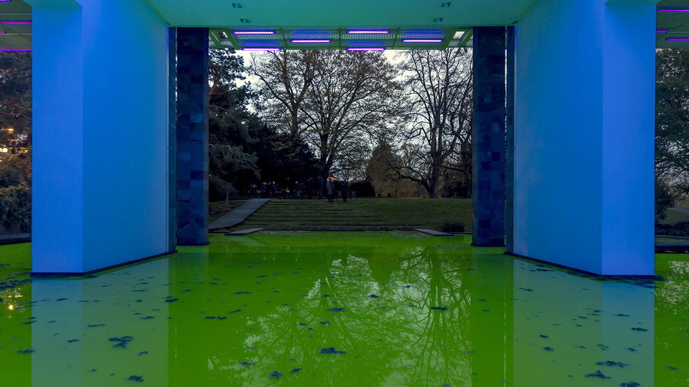 Opera di Olafur Eliasson alla Fondation Beyeler
