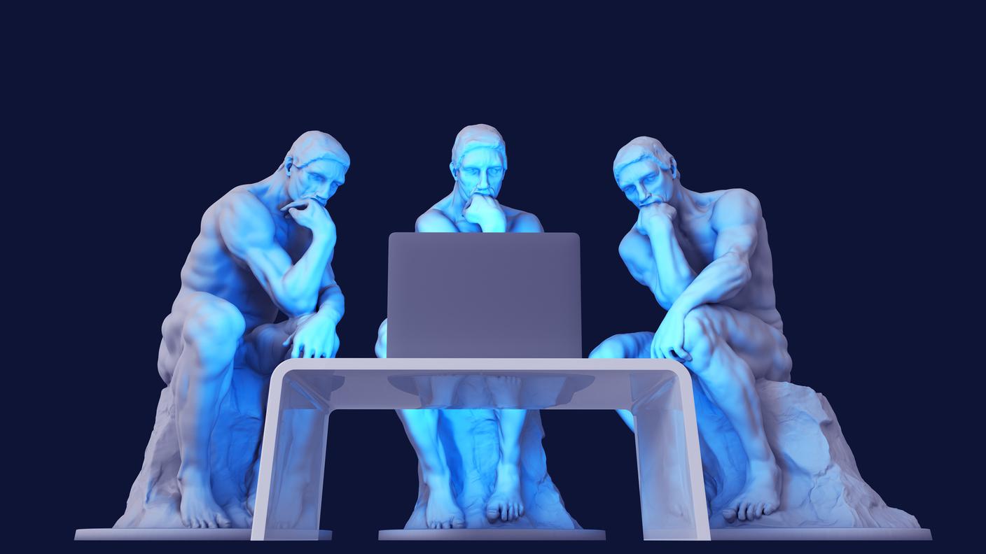 Pensatori al computer 