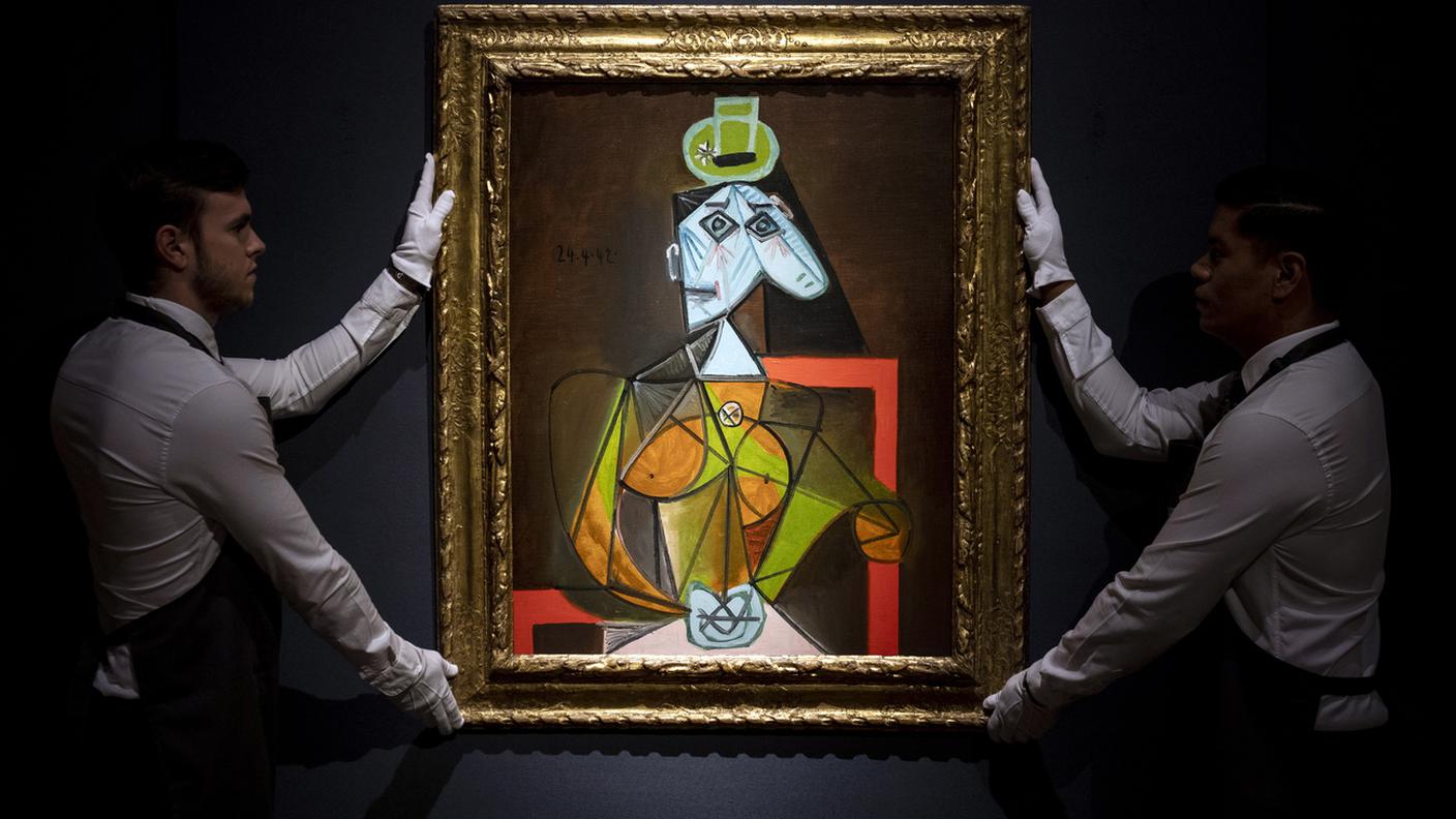 "Femme dans un fauteuil" di Pablo Ruiz y Picasso