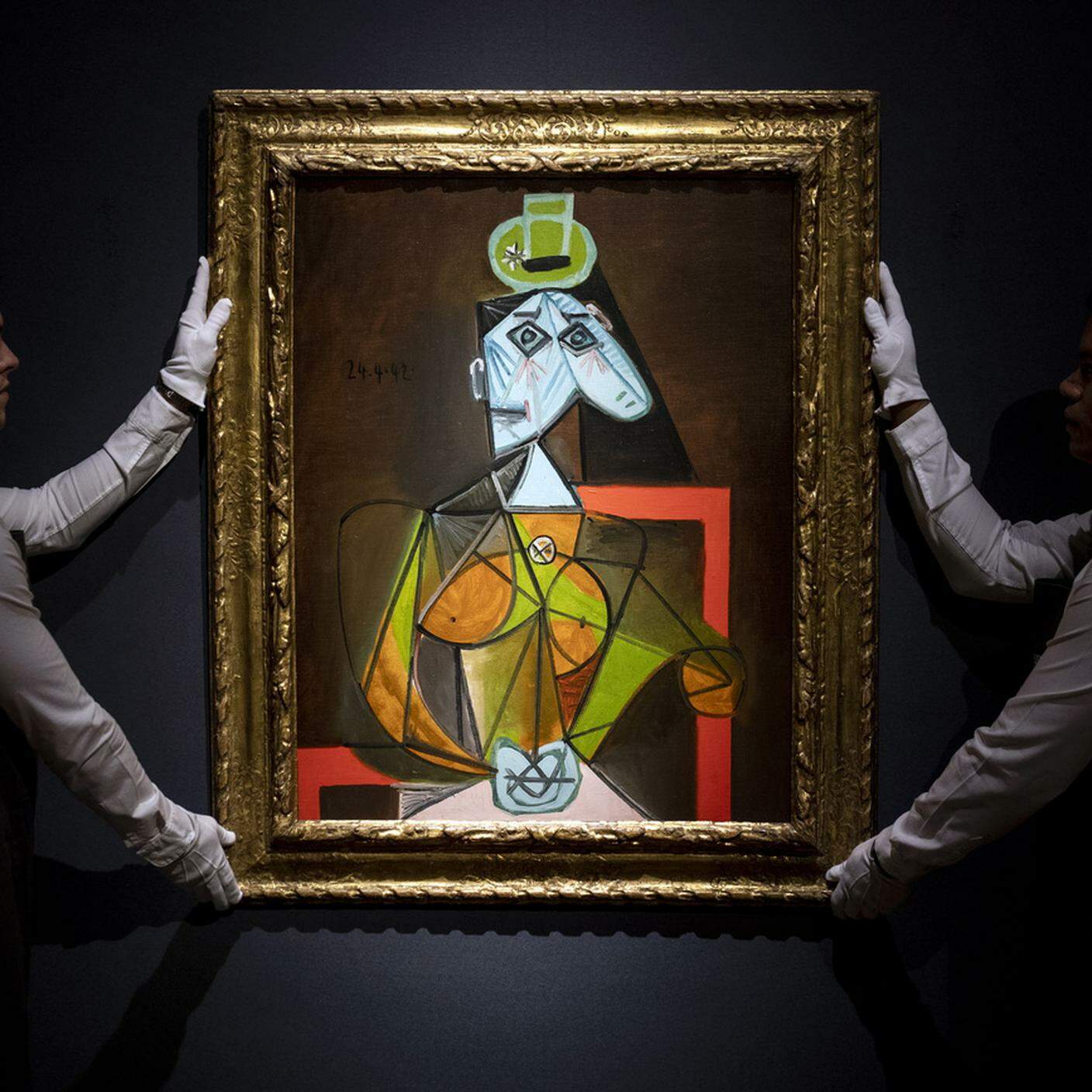 "Femme dans un fauteuil" di Pablo Ruiz y Picasso