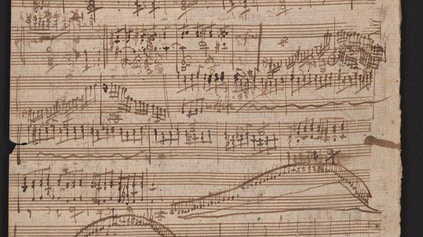 Spartito di Beethoven