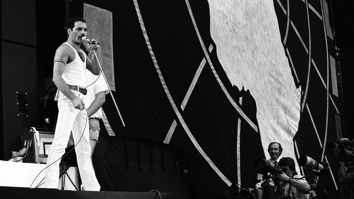 Freddie Mercury al Live Aid