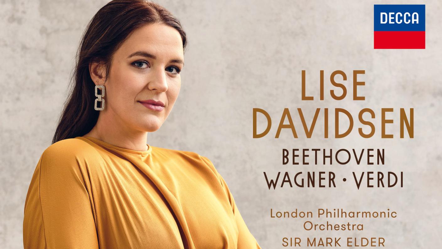 "Beethoven-Wagner-Verdi" di Lise Davidsen; Decca Classics (dettaglio copertina)