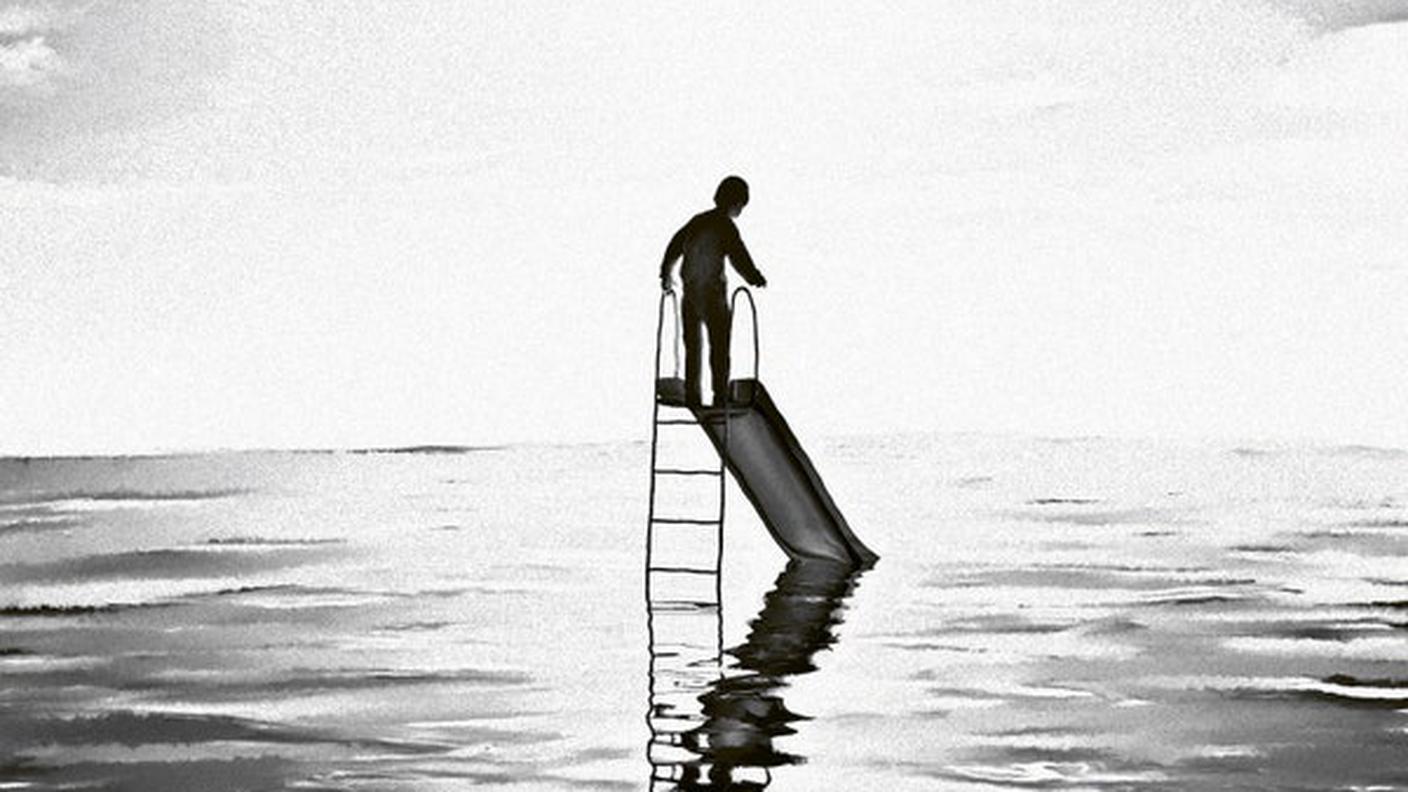 "Playground In A Lake" di Chris Clark; Deutsche Grammophon (dettaglio copertina) 