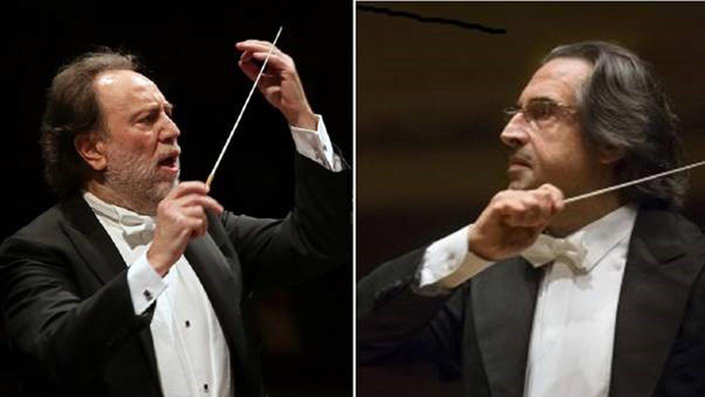 Riccardo Muti e Riccardo Chailly 