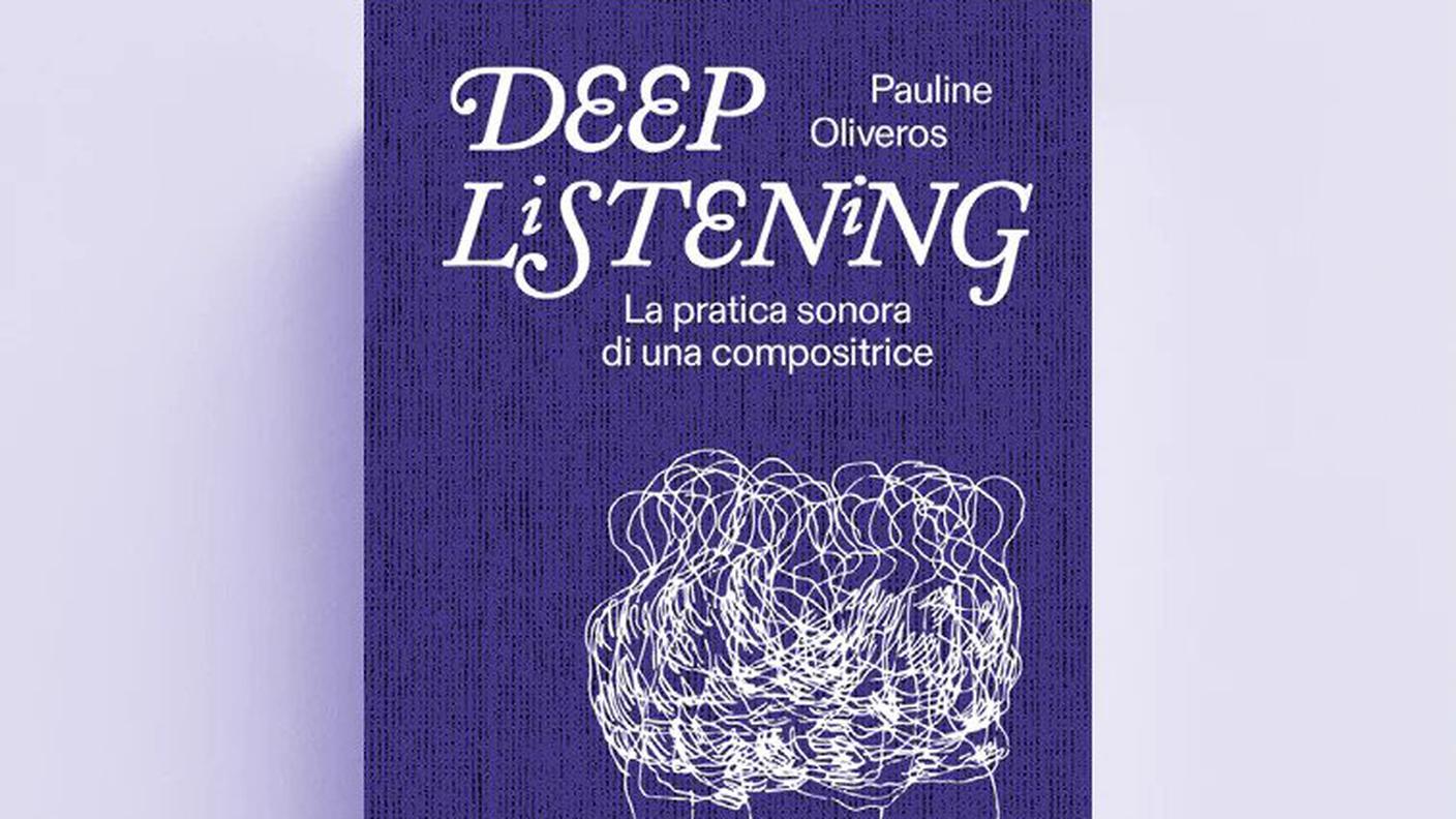 "Deep listening, la pratica sonora di una compositrice" di Pauline Oliveros, Timeo (dettaglio di copertina)