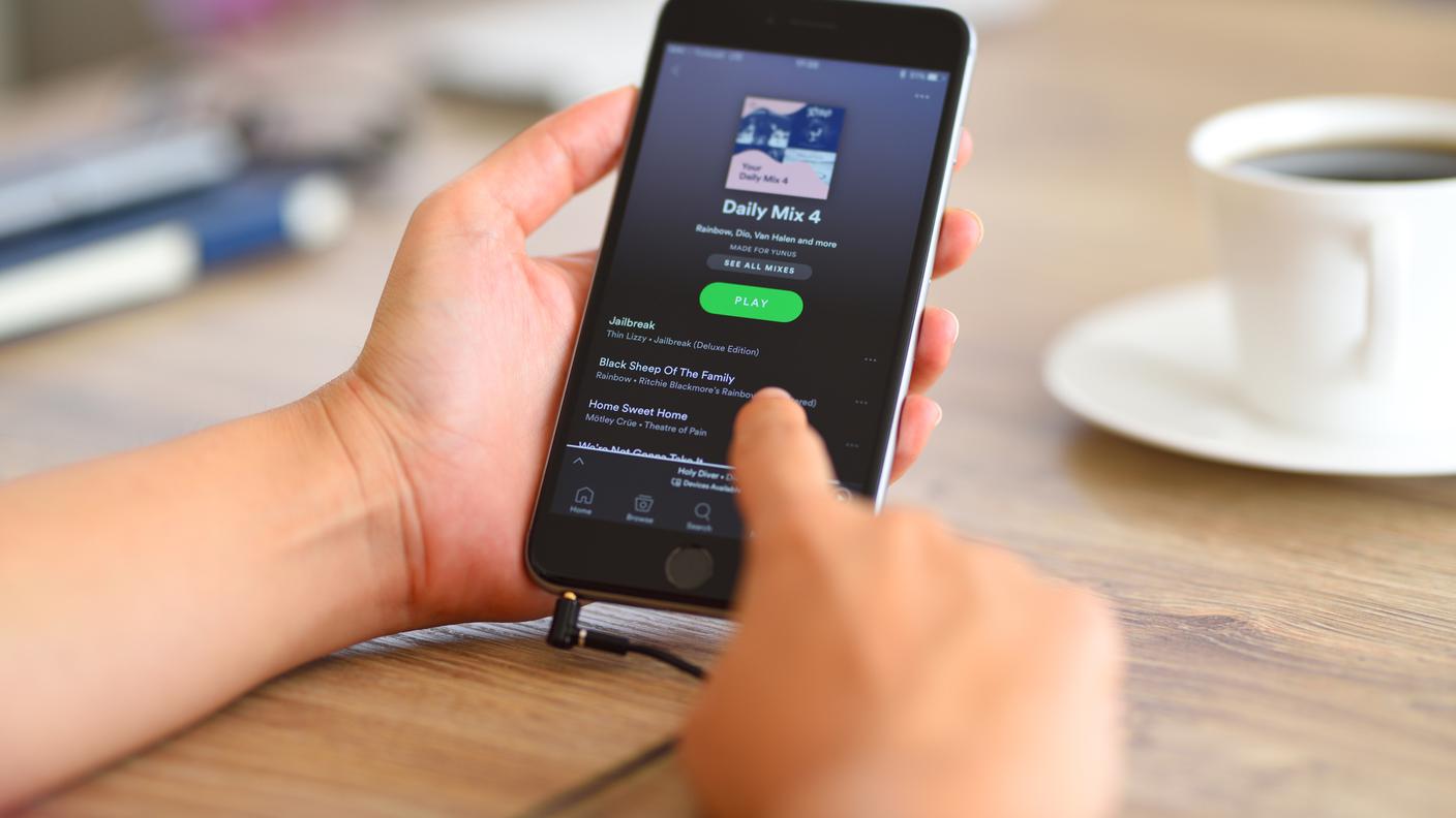 Spotify su iPhone 6