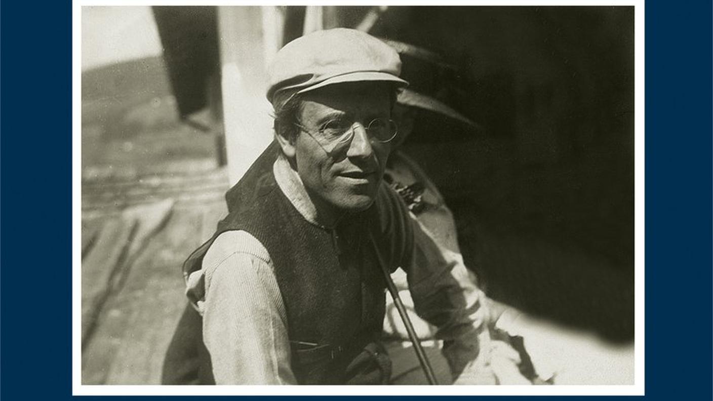 "Gustav Mahler: Pellegrino dell’anima, guardiano del Tempo" di Alessandro Zignani; Zecchini (dettaglio copertina)
