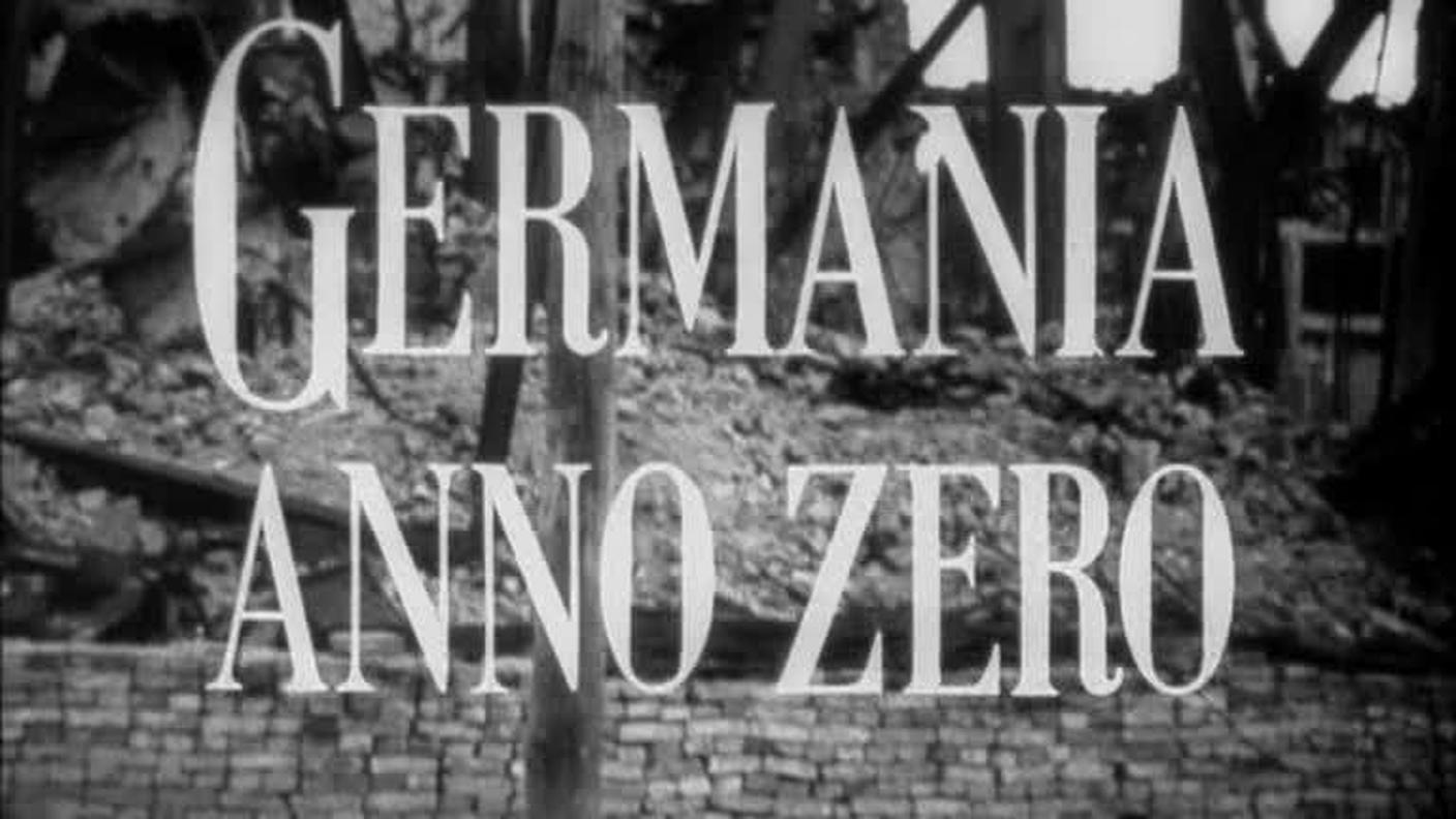 Il titolo di testa di Germania anno zero