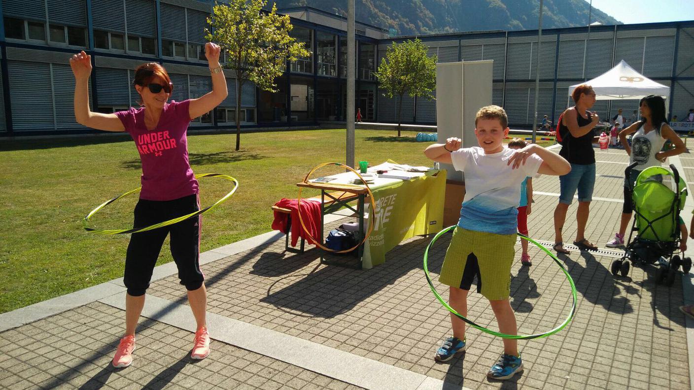 Hula Hop a Biasca con Rosy Nervi