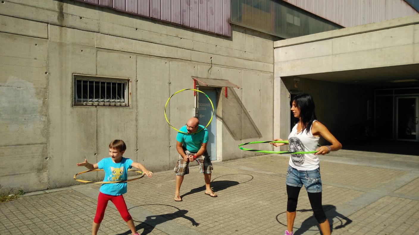 Hula Hop a Biasca con Rosy Nervi