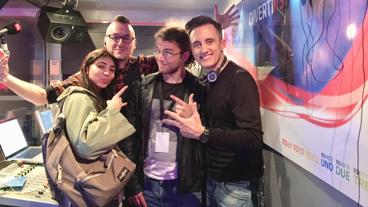 ALESSIO ARIGONI AKA DJ STERKY, GIAN-ANDREA E I RAGAZZI DI GENESIX