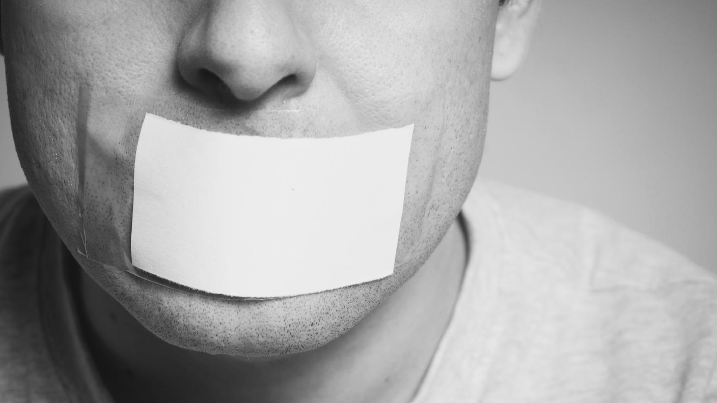 La libertà di espressione, censura
