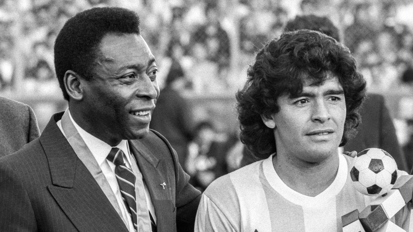 Pelé e Maradona