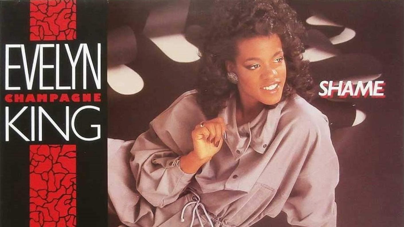 Shame di Evelyn Champagne King, RCA Records (dettaglio di copertina)