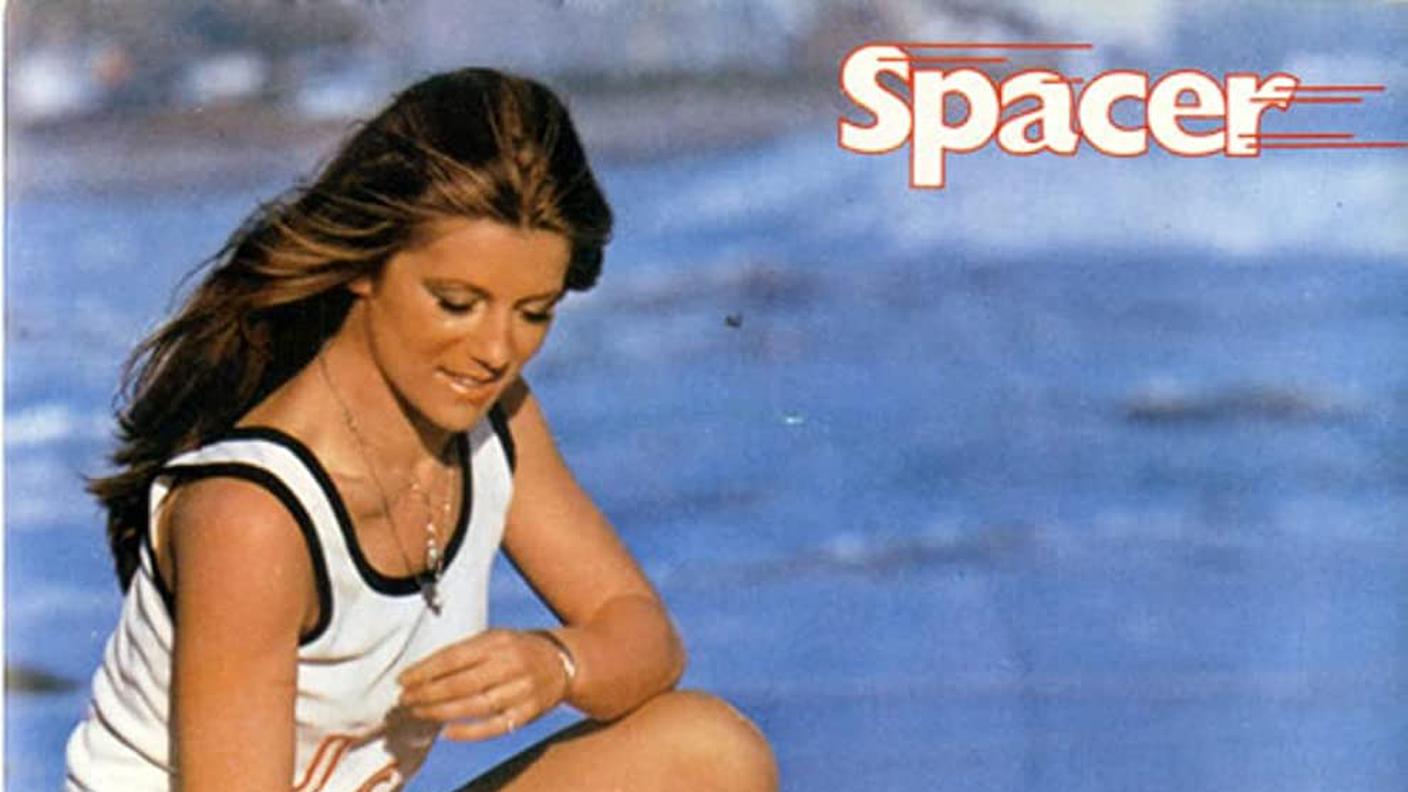 Spacer di Sheila & B Devotion, Carrere Records (dettaglio di copertina)