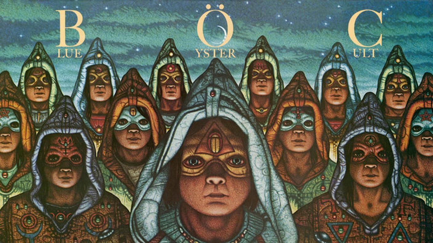 "Burning for you" dei Blue Oyster Cult, Columbia Records (dettaglio di copertina)