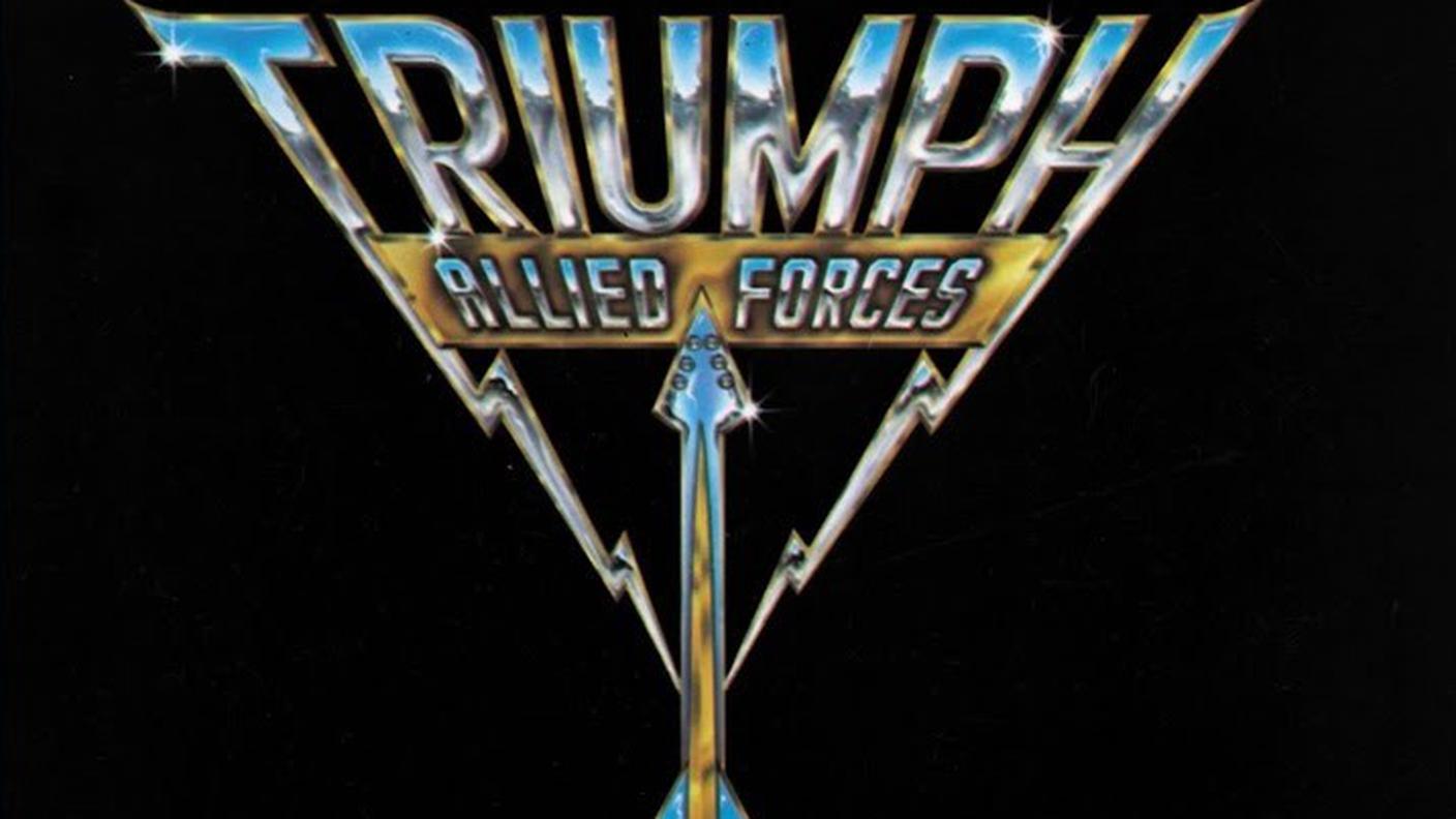 "Fight the good fight" dei Triumph, Unidisc Music (dettaglio di copertina)