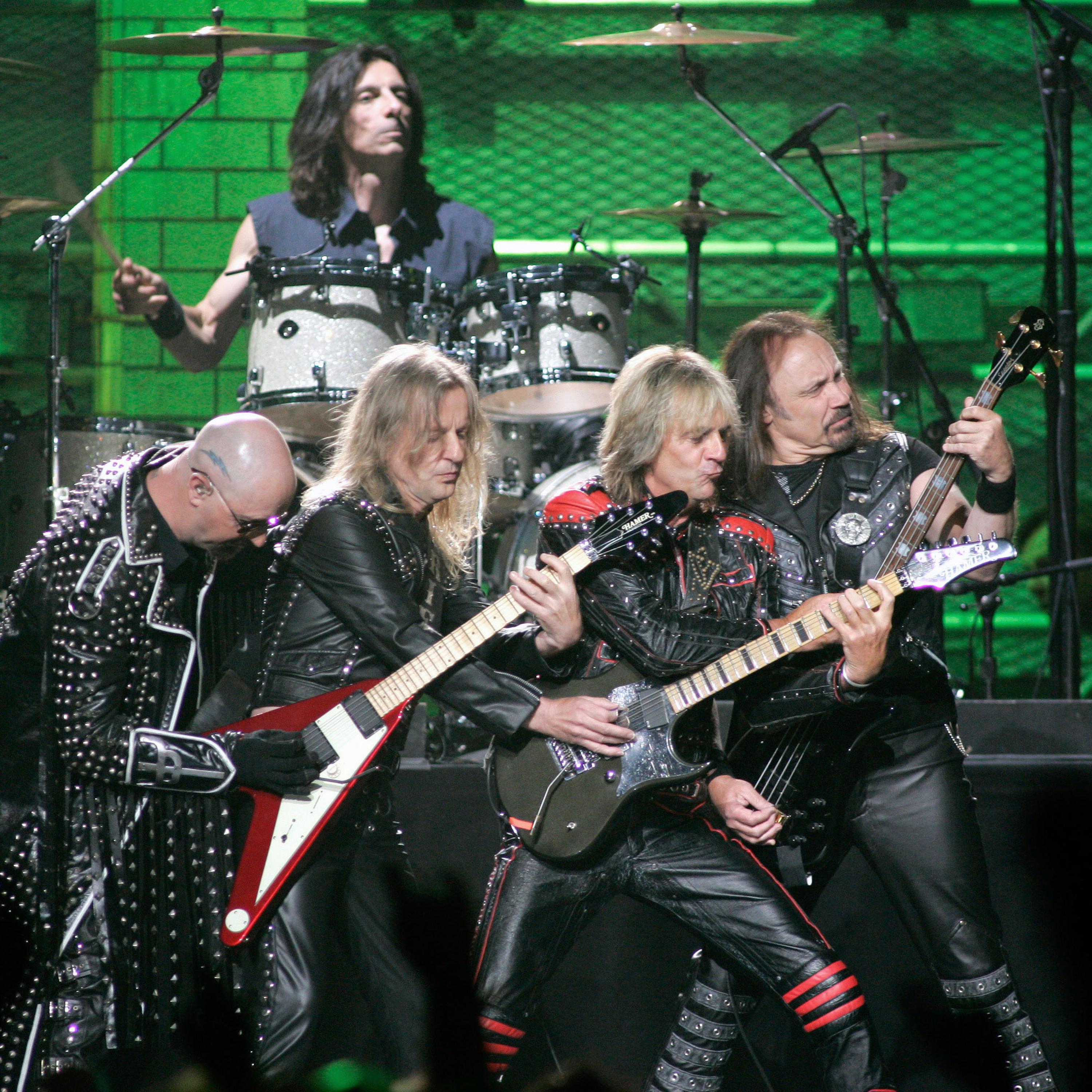 Judas Priest, The Green Manlishi with the two-pronged crown episode artwork